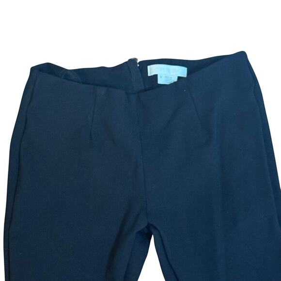 COOPERATIVE Black Stretch Skinny Riding Pants Back Exposed Zipper Women's Sz S - Picture 2 of 10